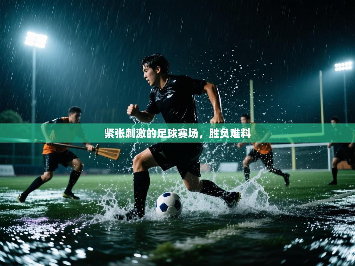紧张刺激的足球赛场，胜负难料  第1张