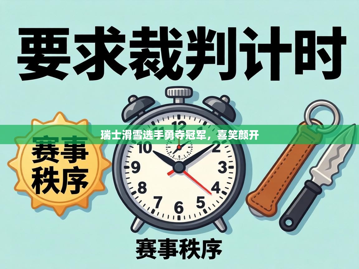 瑞士滑雪选手勇夺冠军，喜笑颜开  第1张